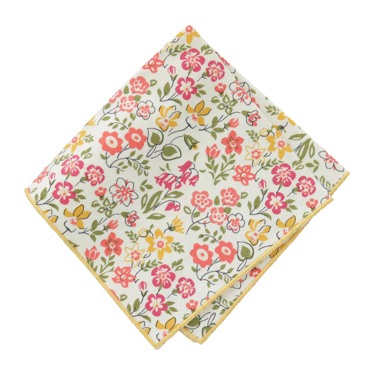 Straight Edge Liberty London Floral Pocket Squares
