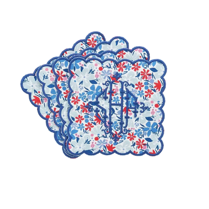 Liberty London Scalloped Cocktail Napkins (set of 4)