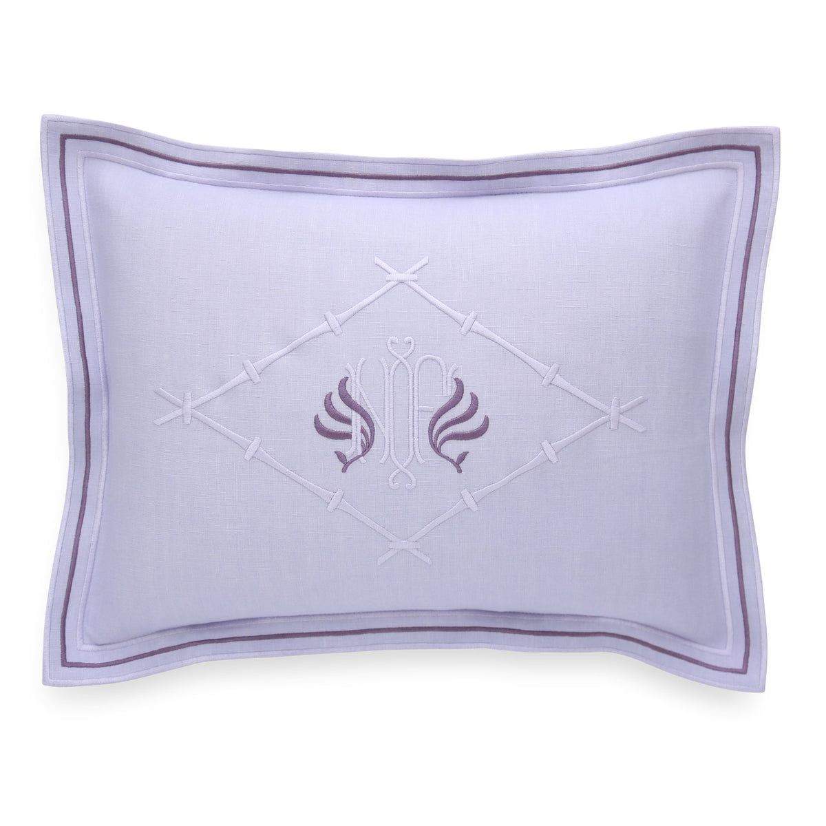 William Embroidered Boudoir Sham