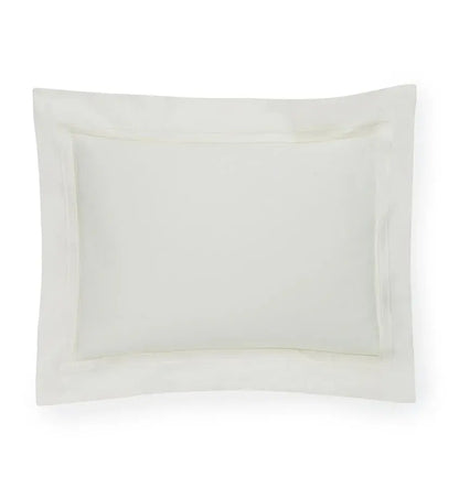 Giraffe Baby Boudoir Sham, White Percale Cotton, Grande Hotel