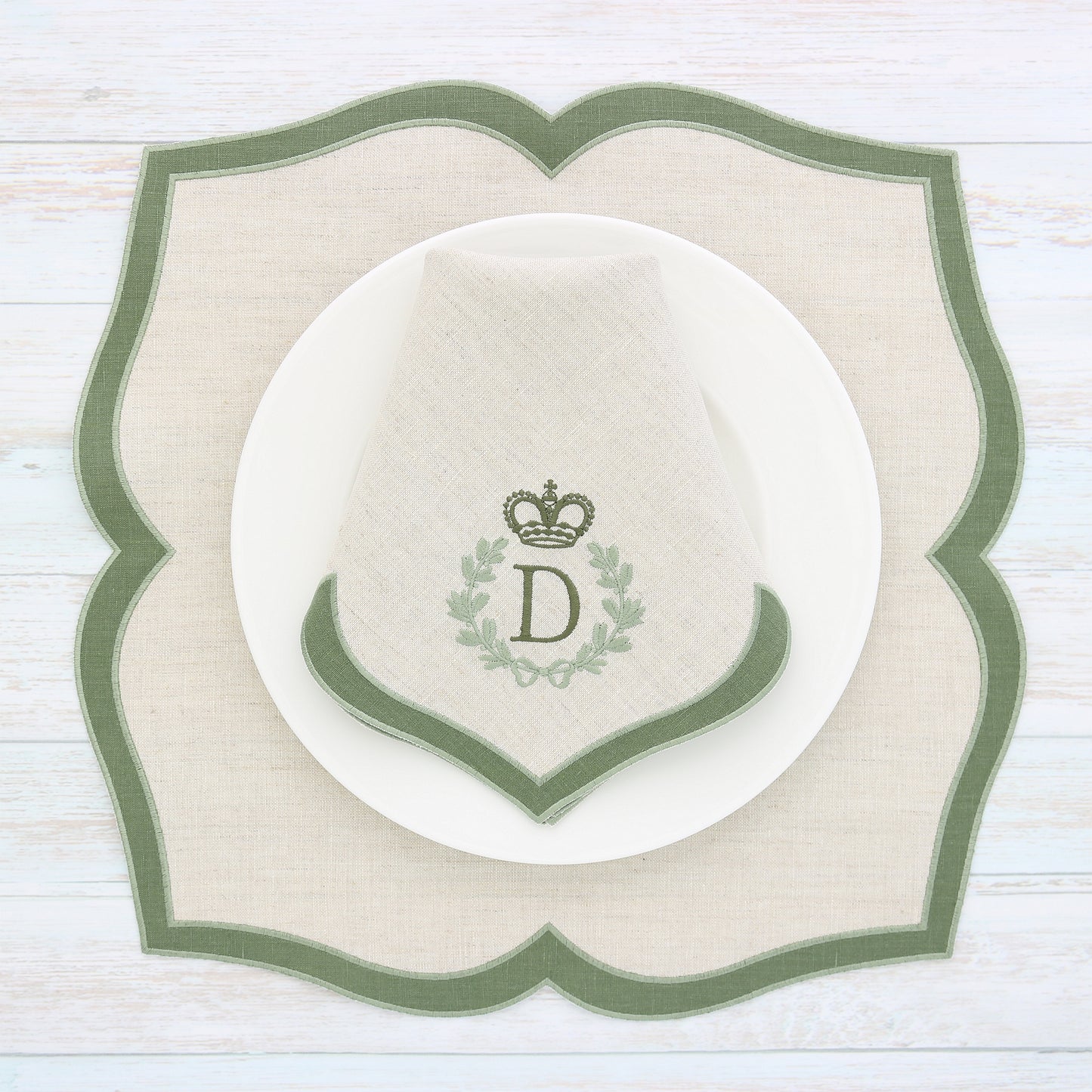 Made to order Cora linen napkins and placemats (each)