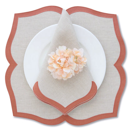 Made to order Cora linen napkins and placemats (each)