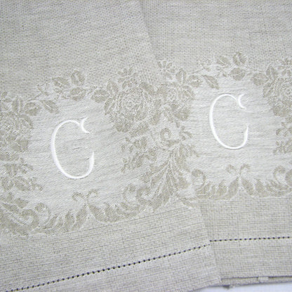 Linen Huck Guest Towel (set of 2)