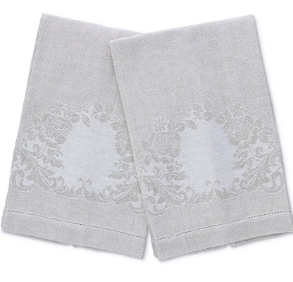 Linen Huck Guest Towel (set of 2)