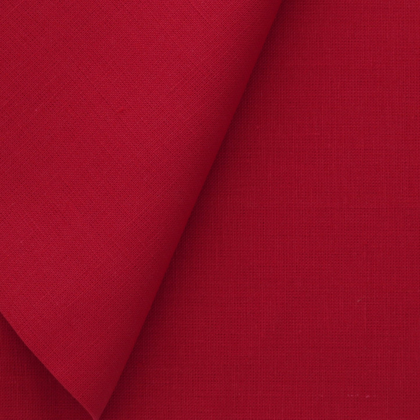 Serviettes de table en lin rouge (lot de 4)